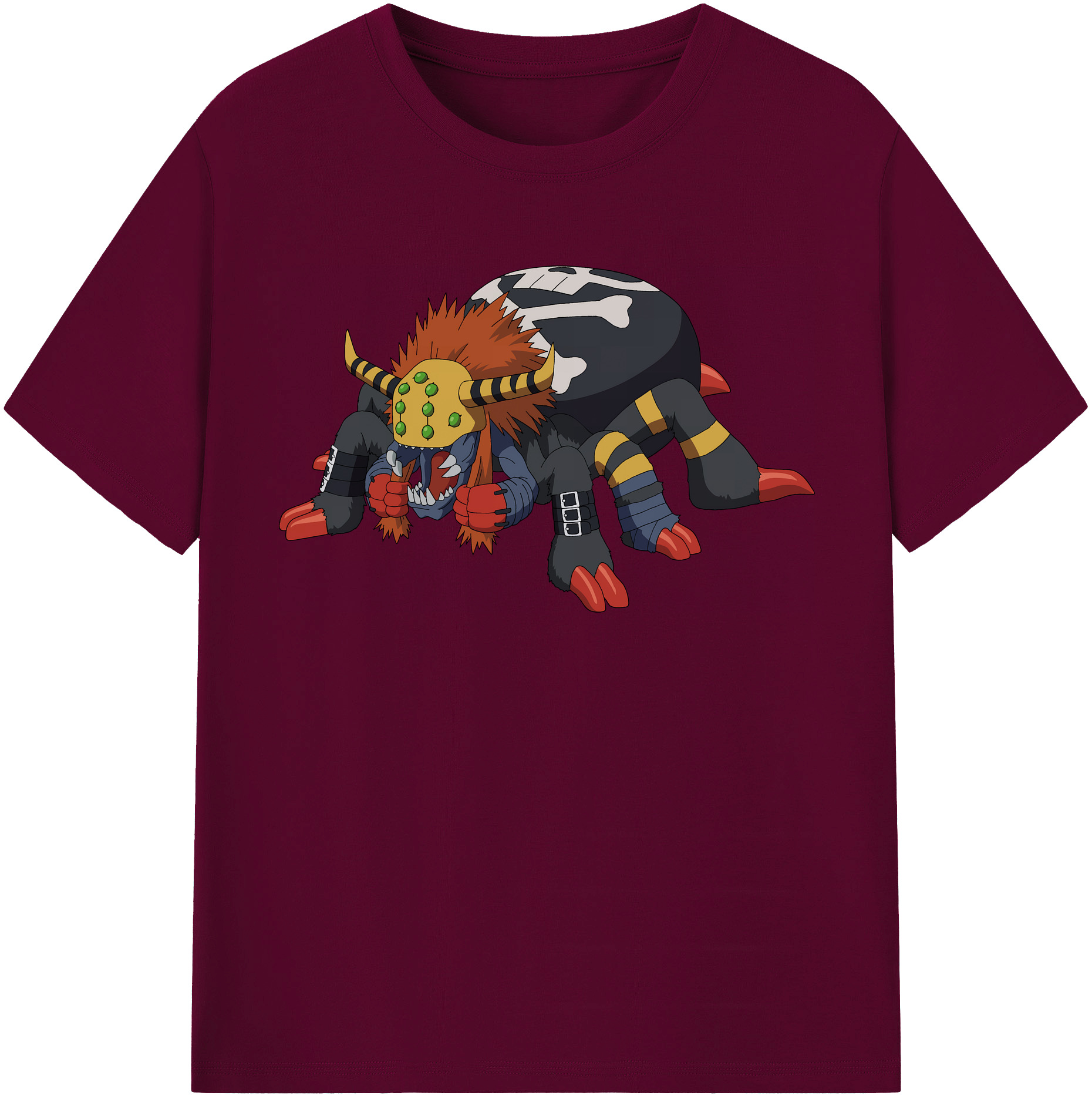 （画像用） Digimon デジタルモンスター/デジモン レディースカジュアルプリントTシャツ（綿100％）